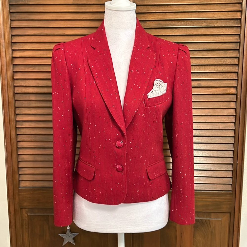 Vintage Wool Blazer by Cassidy